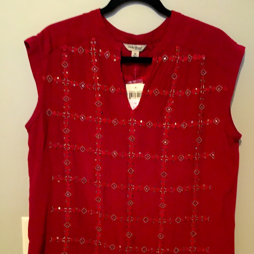 Lucky Brand gorgeously beaded for Valentine’s Day